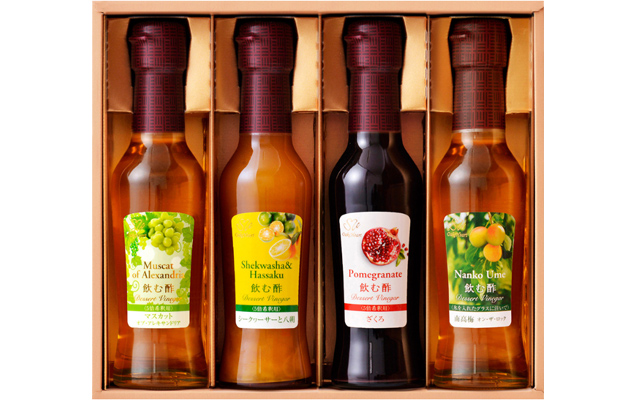 夏の飲む酢ギフトセレクション 150ml×4本