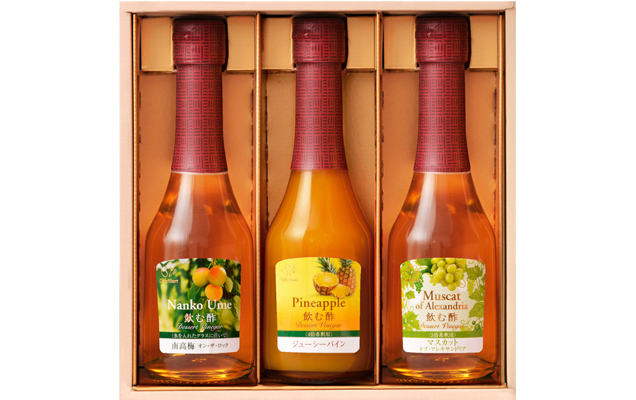 夏の飲む酢ギフトセレクション 250ml×3本