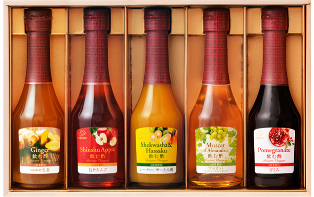 (新)飲む酢ギフトセレクション 250ml×5本