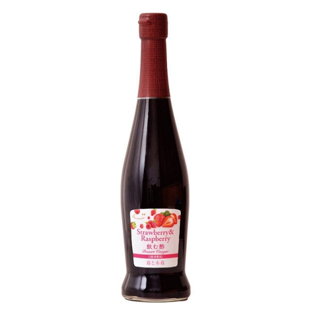Su飲む酢・デザートビネガー・苺と木苺(500ml)