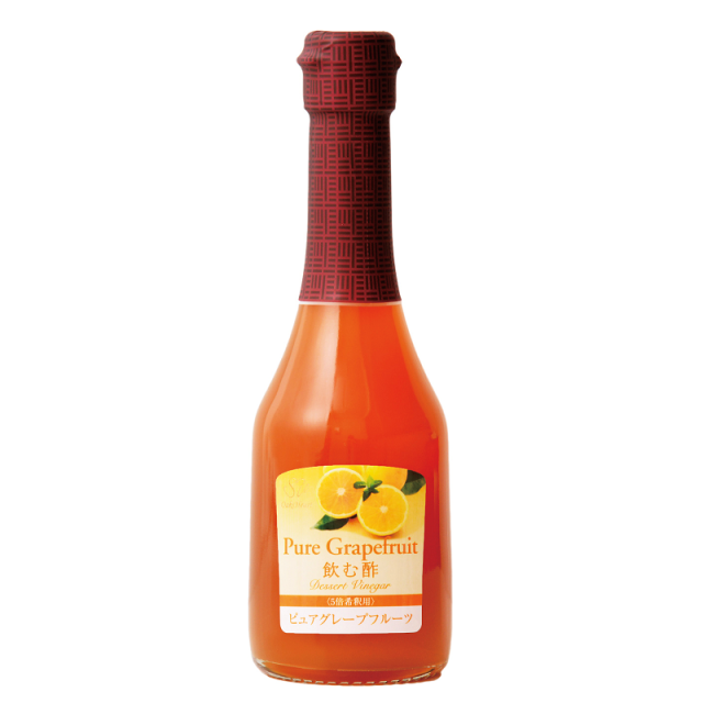 Su飲む酢・デザートビネガー・ピュアグレープフルーツ(250ml)